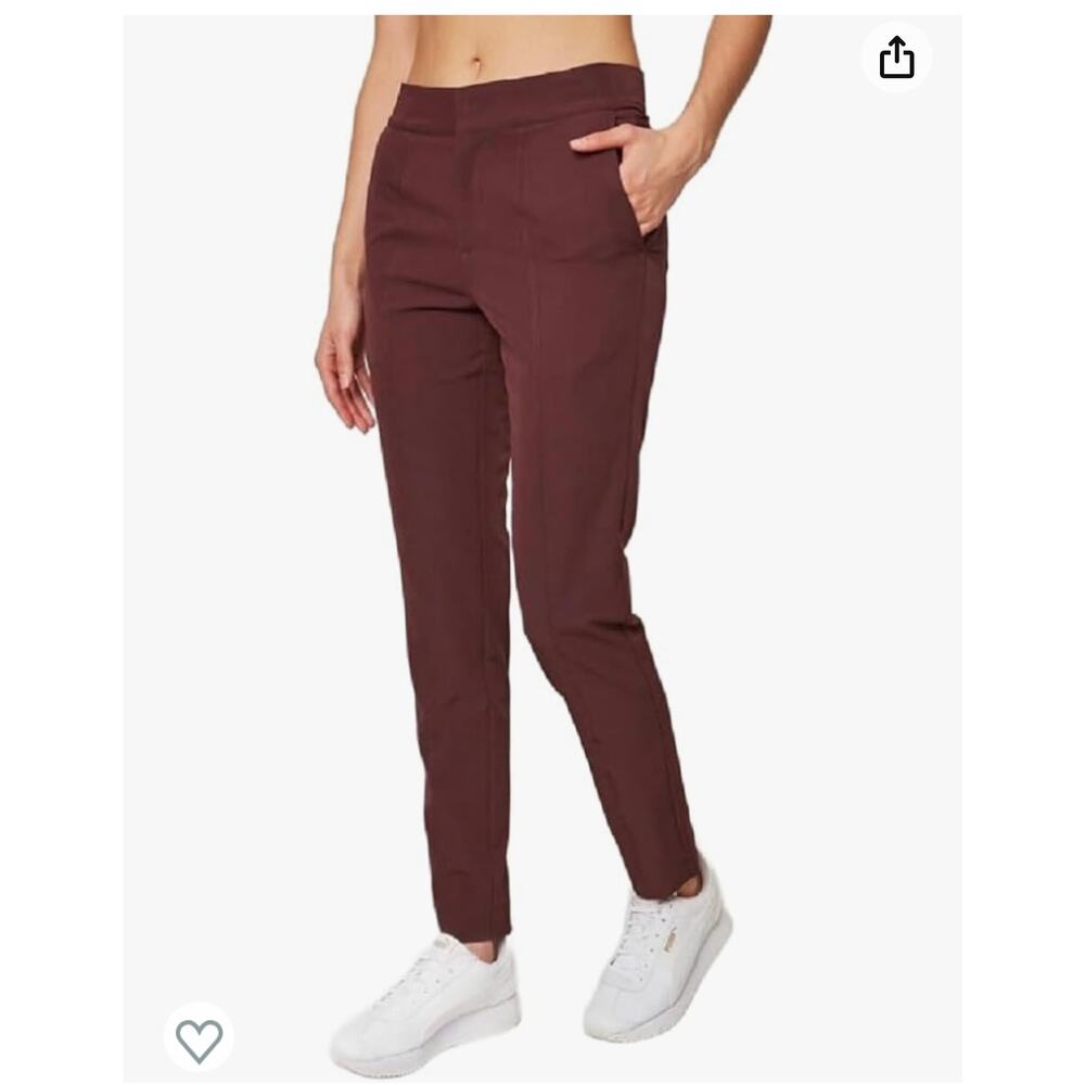 Mondetta Women's Lined Tailored Pant High-Rise Comfort Stretch size 10 New